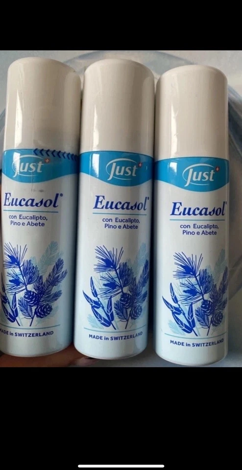 Eucasol JUST Spray 50 ML profuma ambiente antiallergico purificante 3 Pezzi - Immagine 1 di 1