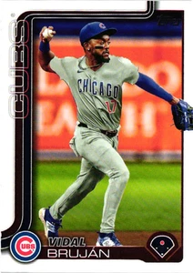2025 Topps Series Two - #390 Vidal Brujan - Cubs - Picture 1 of 2
