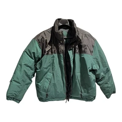 Men's Field Gear Sport Jacket Full Zip Windbreaker Size XXL GREEN/BLACK RN 17730 - Image 1 of 4