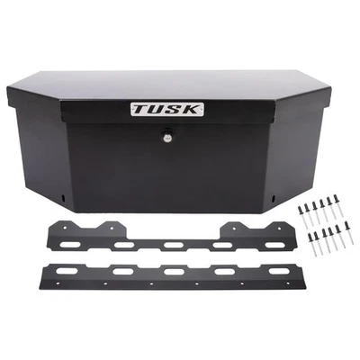Tusk UTV Cargo Box and Top Rack Kit Tall For CAN-AM Maverick X3 Max X MR Turbo Foto 1 de 4