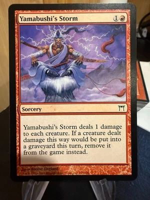 MTG Magic the Gathering Champions of Kamigawa Yamabushi's Storm - Image 1 of 2