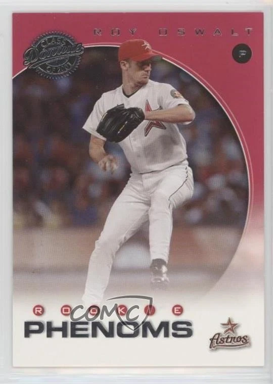 2001 Donruss Class Of 2001 Rookie Phenoms /625 Roy Oswalt #241 - Image 1 of 2