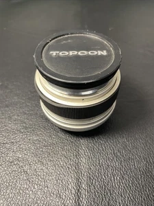 Topcon RE.Auto-Topcor 58mm F1.8 Exakta Mount Lens W/ Caps - Picture 1 of 8