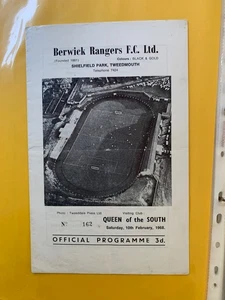Berwick Rangers v Queen of the South 1968 - Picture 1 of 1