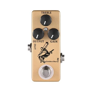 MOSKY SILVER/GOLDEN HORSE Efecto Pedal Overdrive/Boost Horse Guitarras Volumen Rev - Imagen 1 de 14