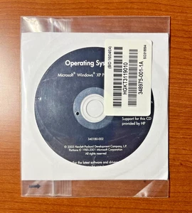HP/Compaq OEM Microsoft Windows XP Professional SP1a 32-bit New-Factory Sealed! - Photo 1/2