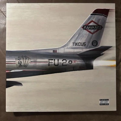 Eminem Kamikaze Vinyl LP 2018 Olive Green With Gatefold Sleeve M/NM - Image 1 of 4