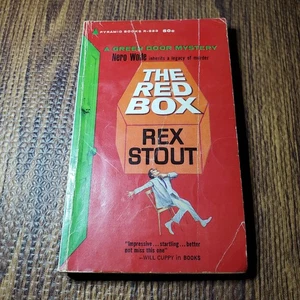The Red Box Rex Stout 1964 Pyramid Books Green Door Mystery Crime - Picture 1 of 8