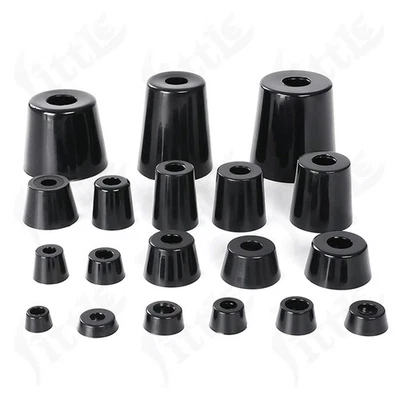Gummi-Möbelfüße Bein-Endkappen Pads Gummi-Anti-Rutsch-Bodenschutz 6mm-52mm Höhe - Bild 1 von 4
