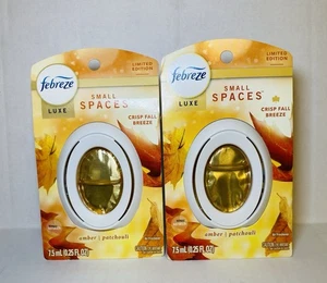 2 neue Febreze Luxe Small Spaces Lufterfrischer CRISP FALL BREEZE Lufterfrischer - Bild 1 von 5