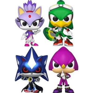Funko Sonic the Hedgehog ¡POP! Juego de 4 vinilos Blaze Jet Neo Metal Espio DueEndJul - Imagen 1 de 5
