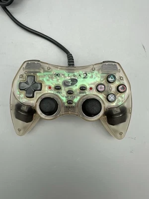 Nyko Omega 2 Clear Yellow Controller-Inserts/Retro (PlayStation 2, PS2) Turbo - Image 1 of 4