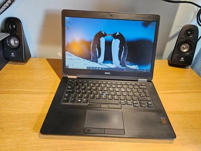 14" Dell Latitude E5470 Core i5-6300U 2.4GHz 8GB 240GB SSD Windows 10 Laptop - Image 1 of 4