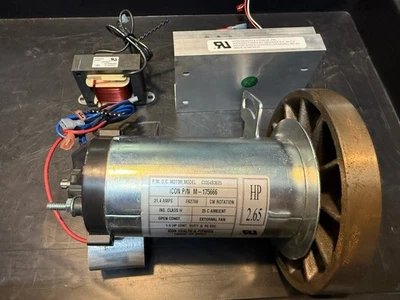 Motor eléctrico Icon C3354B3025 HP 2,65 con obturador y cinta de correr de control de velocidad Foto 1 de 4