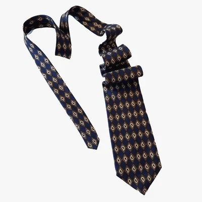 "Corbata vintage Bert Pulitzer Signature Collection 100 % seda 3,75"" X 57""" Foto 1 de 4