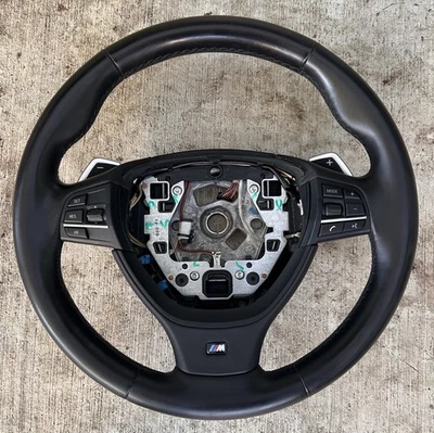 Volante BMW 528i 535i 550i 640i 750i M-Sport Paleta Cambio Usado OEM Usado Foto 1 de 4