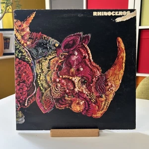 RHINOCEROS SELF-TITLED VINYL LP UK ELEKTRA EKS74030 PSYCH BLUES ROCK 1968 EX/VG - Picture 1 of 12