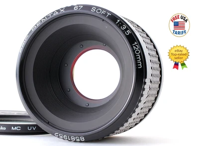 [Mint++] SMC PENTAX 67 120mm F/3.5 Soft MF camera Lens For 67 6x7 From JAPAN - Image 1 of 4