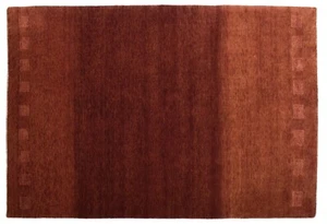 Loribaft Silk Touch Carpet Hand Knotted 140x200 Brown Oriental Wool - Picture 1 of 7