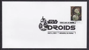 US 5576 Star Wars Droids D-O BWP FDC 2021 - Picture 1 of 1