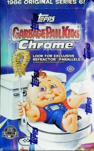 2023 Topps GPK Garbage Pail Kids Chrome Series 6 Factory Sealed Hobby Box - Picture 1 of 2
