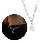 Star Pendant Necklaces Hollow Star Pendant Chokers Jewelry Gift For Hot Girl