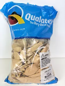 Qualatex 11" Round Balloons Mixed Bag Moca Brown 89 Blush 64 Total Count 153 - Picture 1 of 8