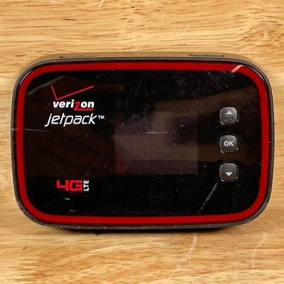 Pantech MHS291LVW Verizon Jetpack 1.32" OLED Screen 4G LTE Wi-Fi Hotspot Modem - Image 1 of 4