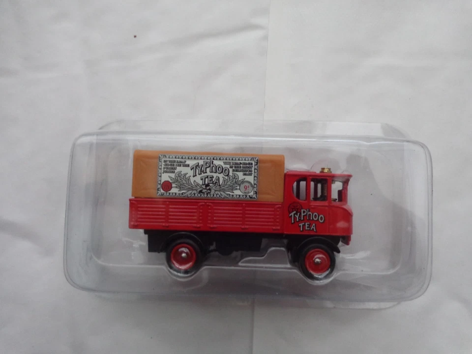 Vanguards Days Gone 1/64 'Typhoo' 1931 Sentinel Steam Wagon Truck Boxato - Immagine 1 di 1