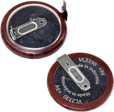 2x KeyFob Batteries for Land Rover LR2 LR3 Discovery3 Range Rover Evoque VL2330 - Image 1 of 4