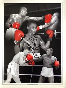 Herol Bomber Graham signierte Fotomontage mit Echtheitszertifikat und Fotobeleg - Bild 1 von 2