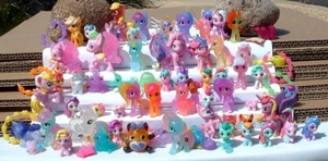 HUGE LOT of 60 Blind Bag Mini Pets MLP 2012 My Little Pony G4 & 25 Accessories - Picture 1 of 8