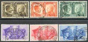 Regno d'Italia 1941 Fratellanza d'armi S96 n. 452/457 usati (m1643) - Imagen 1 de 2