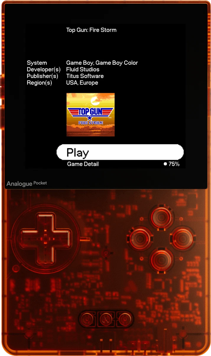 Analogue Pocket Console - Transparent Orange for sale online | eBay