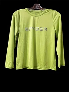 SPYDER Spandex Swimwear for boys - Neon Green - Size Large (14/16) - Picture 1 of 4