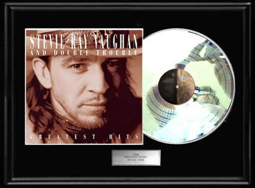 STEVIE RAY VAUGHAN GREATEST HITS WHITE GOLD SILVER PLATINUM TONE RECORD RARE LP  Foto 1 de 1