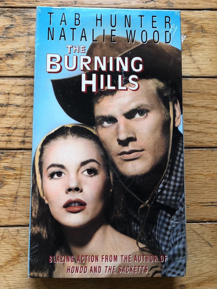 The Burning Hills - Tab Hunter, Natalie Wood - VHS - NEW SEALED Foto 1 de 1