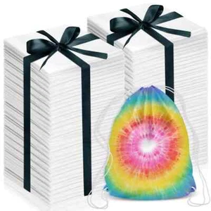 100 Pieces 10 x 10 Inches Cotton Fabric Precut Fabric Squares Cotton White - Picture 1 of 7