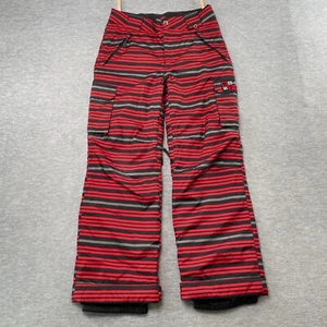 Burton Snowboard Pants Youth XL Red Stripes DryRide Exile Cargo Ski Chittagong - Picture 1 of 24