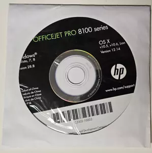 HP OFFICEJET PRO 8100 Series Drivers & Software Compact Disc - Picture 1 of 1
