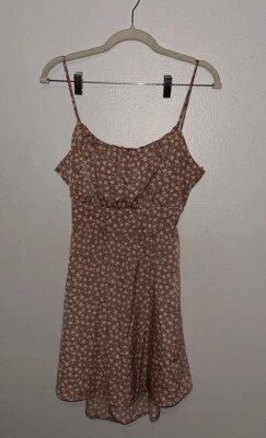Vestido de verano de papaya para mujer talla mediana usado en excelente estado Foto 1 de 4