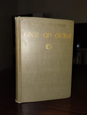 ONE OF OURS WILLA CATHER Knopf HB 1922 1st  EDITION 2nd PRINT Foto 1 de 4