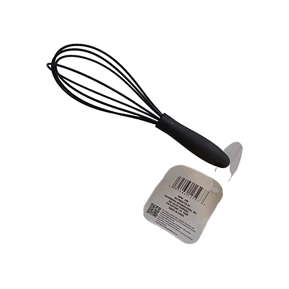 New Cooking Concepts Non-scratch Non-stick Cookware Mixing Silicone Whisk 7" - Image 1 of 1