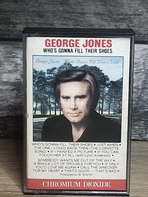 George Jones, Who’s Gonna Fill Their Shoes, ￼ ￼(Cassette)  - Image 1 of 4