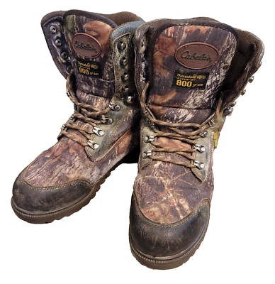Botas de Caza Cabelas Camufladas 812719 Aqua Shield Realtree 800 Gramos Thinsulate 7.5 M Foto 1 de 4