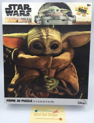 NUEVO Rompecabezas 3D Star Wars The Mandalorian Prime Grogu Baby Yoda Child 500 piezas sellado Foto 1 de 2