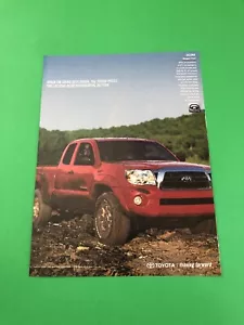 2005 2006 TOYOTA TACOMA 4X4 PICK UP TRUCK ORIGINAL PRINT AD ADVERTISEMENT - Picture 1 of 1