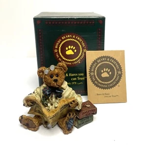 Boyds Bears "Dean Newbearger III ...Bears and Bulls"   Excellent Condition - Picture 1 of 5