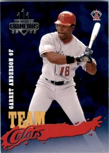 Donruss #TC-27 2003 Garret Anderson Team Colors - Imagen 1 de 2