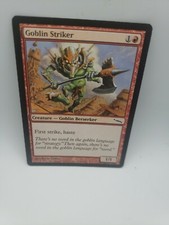 Magic the Gathering: Goblin Striker x1 -  Mirrodin - MTG